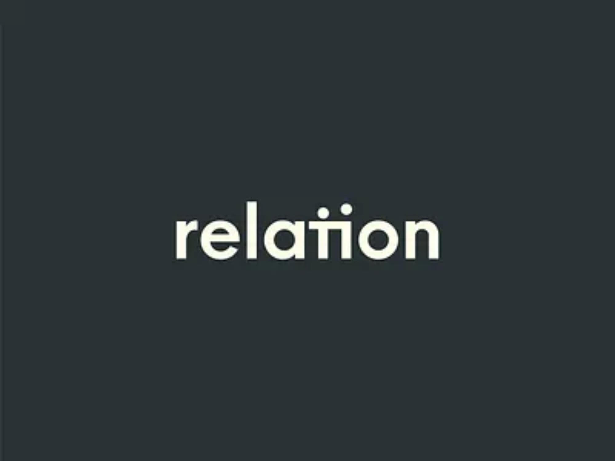 Relation token image