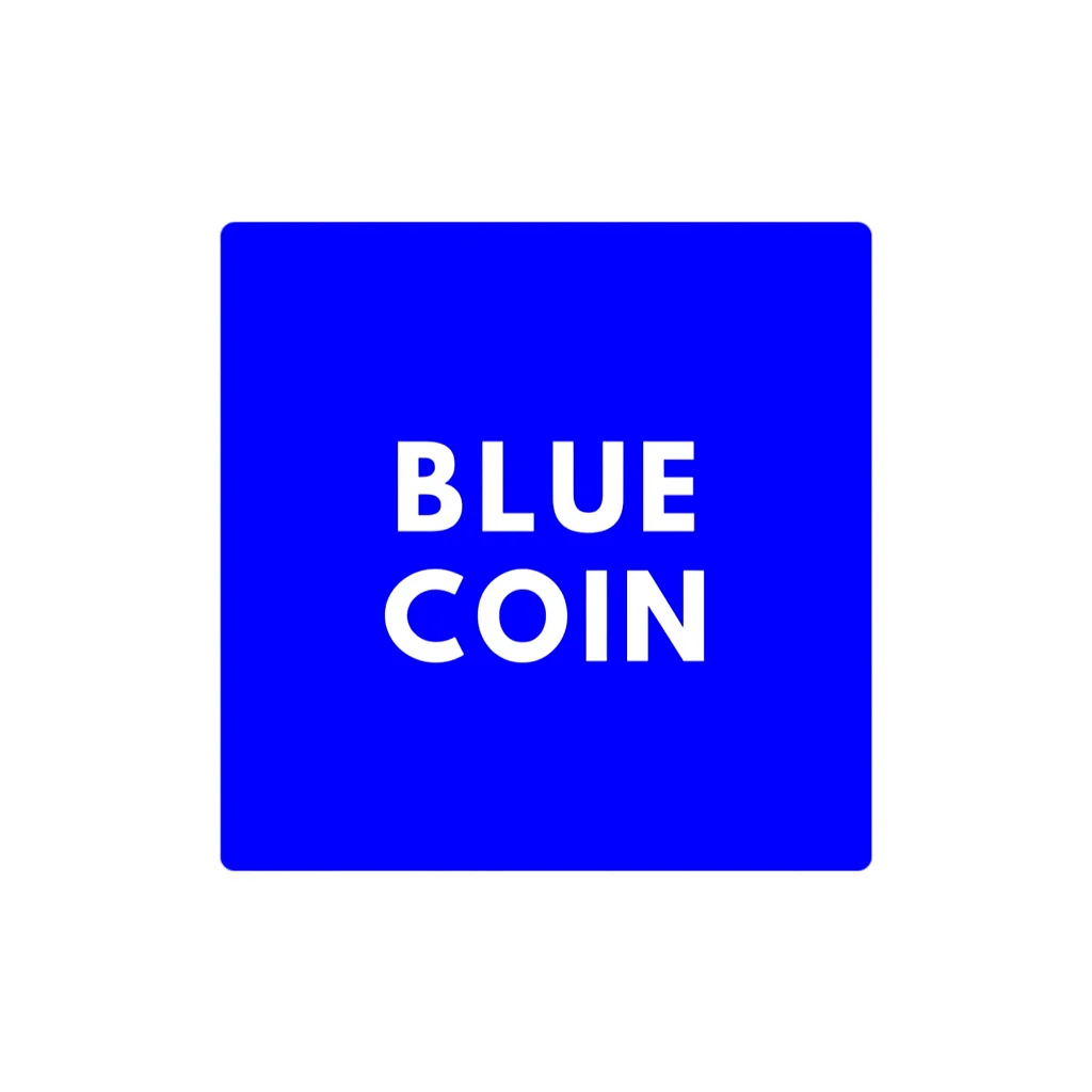 blue coin token image