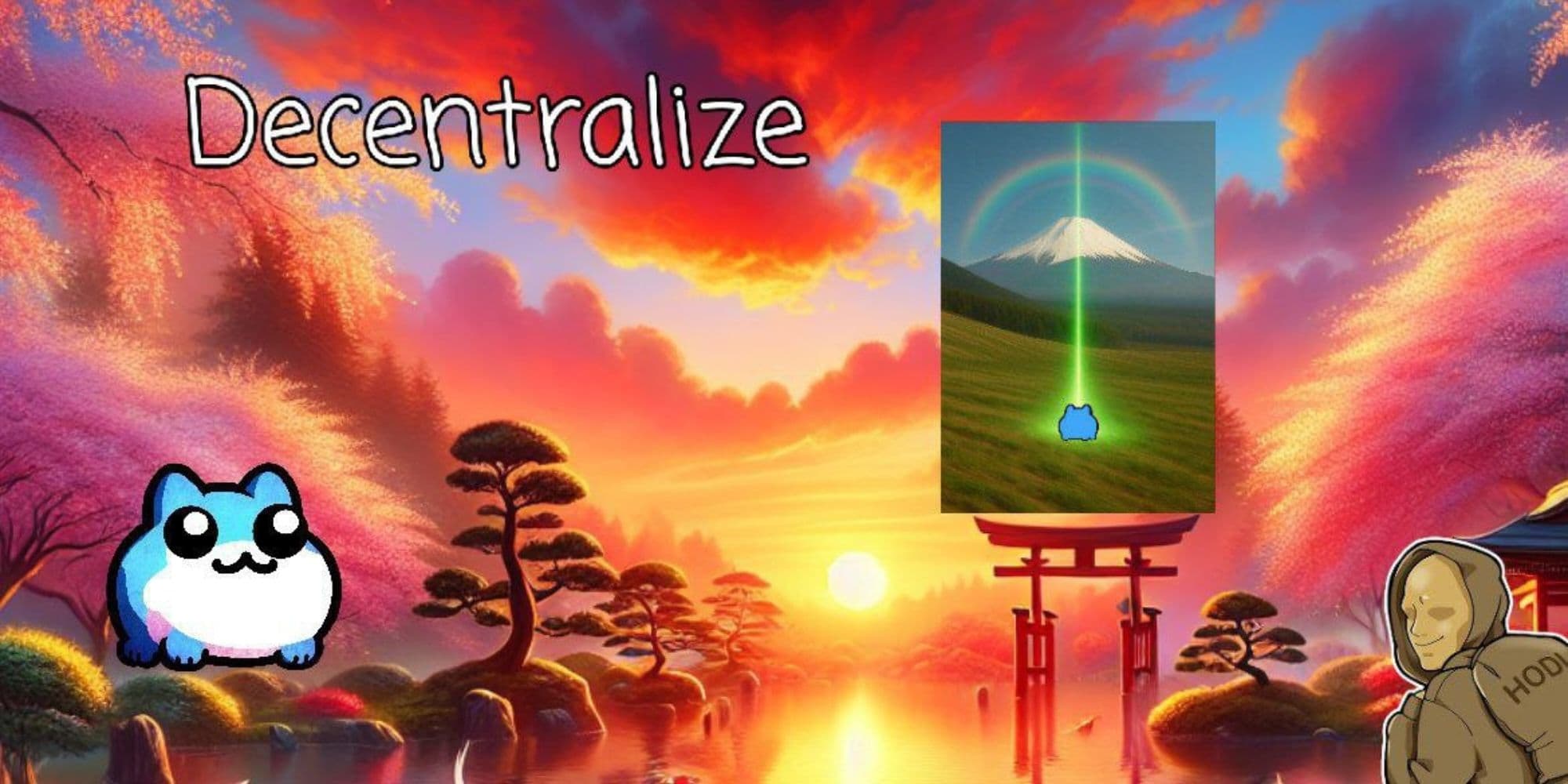 Decentralize token image
